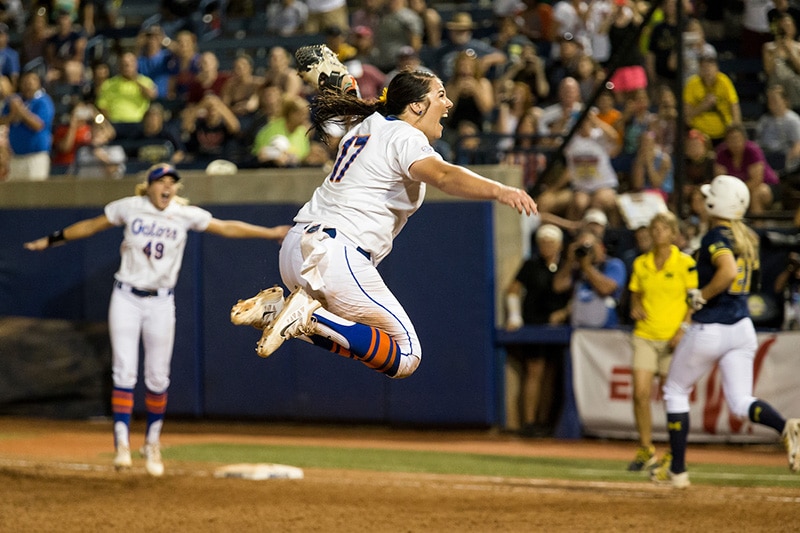 Lauren Haeger of Florida softball