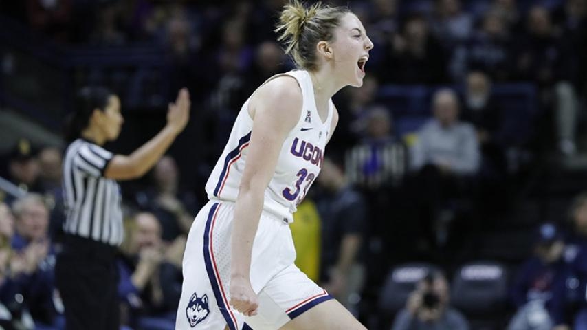 Katie Lou Samuelson and the UConn women's basketball Huskies