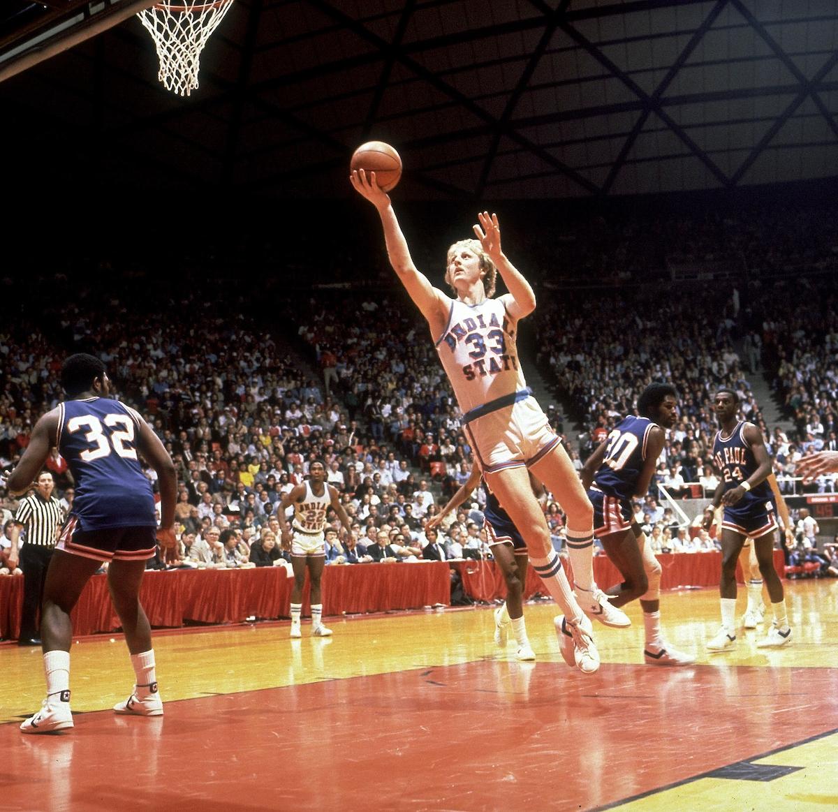 Larry Bird in the 1979 Final Four.