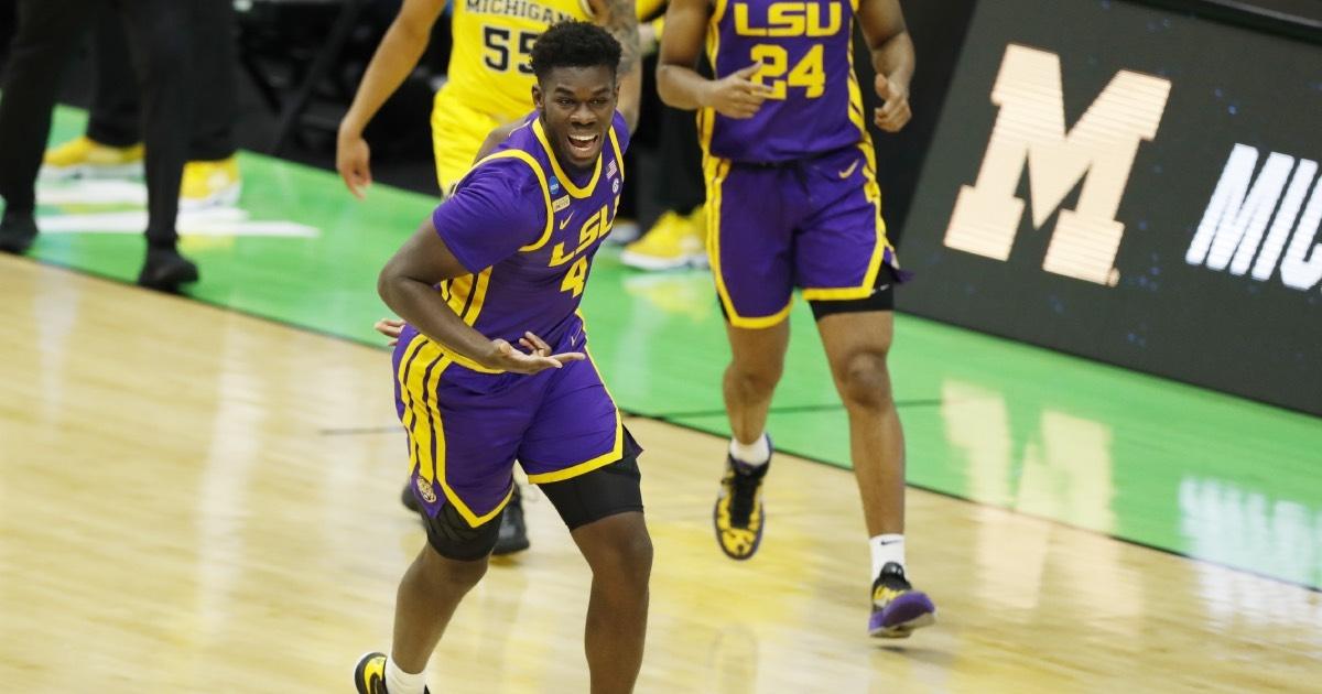 LSU's Darius Days is the team's leading returning scorer.