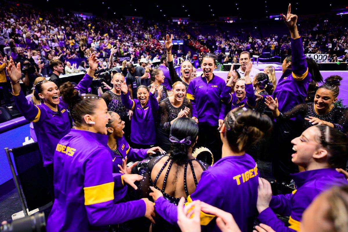 LSU women's gymnastics