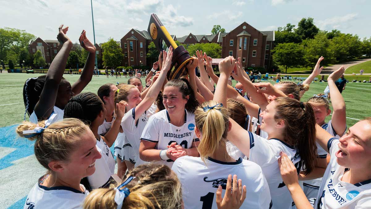 Middlebury wins the 2025 DIII women's lacrosse national championship